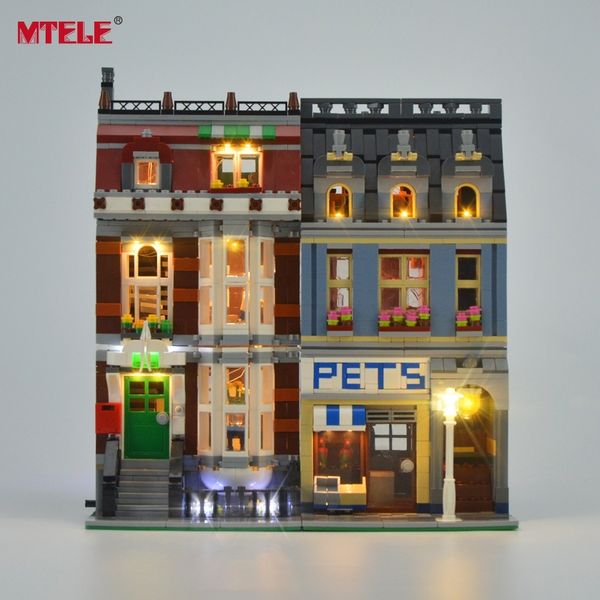

mtele brand led light up kit for pet shop supermarket lighting set compatile with 10218 (not include the model) 1008