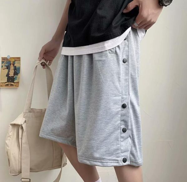 

hip hop streetwear skateboard pant fog sports bascketball fashion pant summer casual shorts, Black