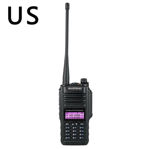 

baofeng uv-9r walkie talkie with earphone lightweight sound loud full manual operation large capacity channel storage rich