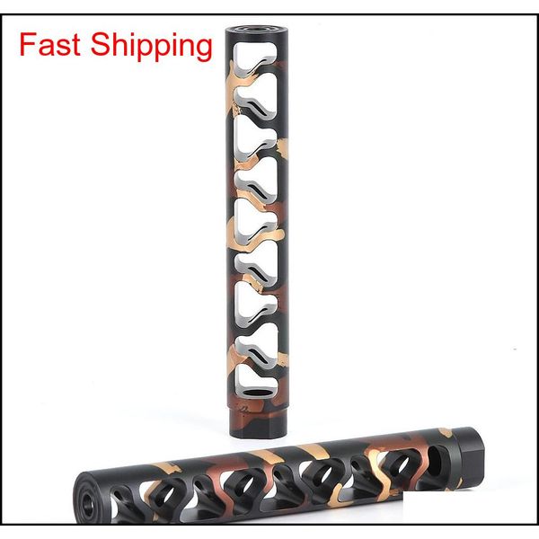 

6.5 inch length .223 5.56 1/2x28tpi 7075 aluminium od 1.0 muzzle brake auyfe