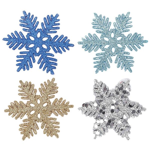 

12pcs xmas снежинка подвеска главная партия рождественская елка свадебный висячие декора для украшения елки sqcxxk ppshop01