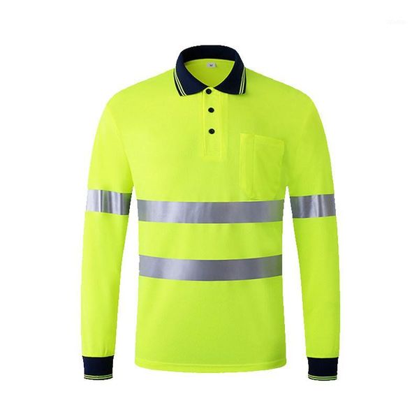 

men's t-shirts shirts for men high visibility reflective t-shirt long sleeves safety shirt hi vis workwear t work women1, White;black