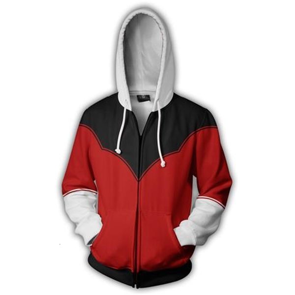 

new fashion cool sweatshirt hoodies men women 3d print jiren tee style streetwear long sleeve clothing, Black