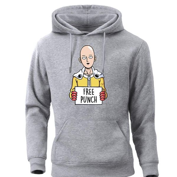 

hoodie japan anime one punch man superhero saitama с капюшоном с капюшоном с капюшоном с капюшоном толстовки с капюшоном crewneck pullovers, Black