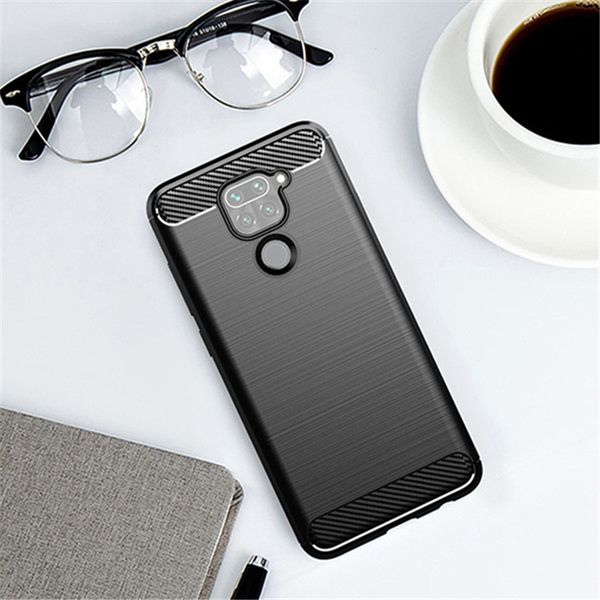 

cover xiaomi carbon fiber shell phone case for redmi note 9s 8t 8 pro 9 9c 8a 7a 6a 4x x3