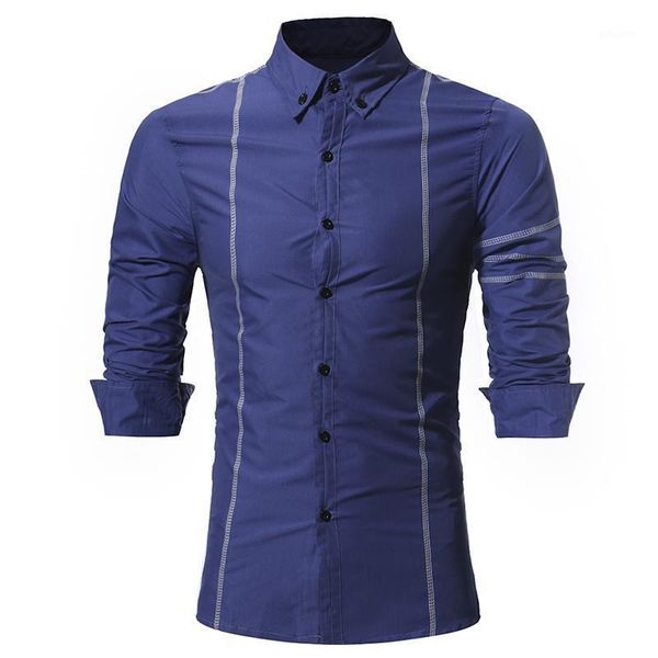 

sale 2021 new arrival men's slim fit western fashion young man shirts casual boys clothes -3xl, White;black