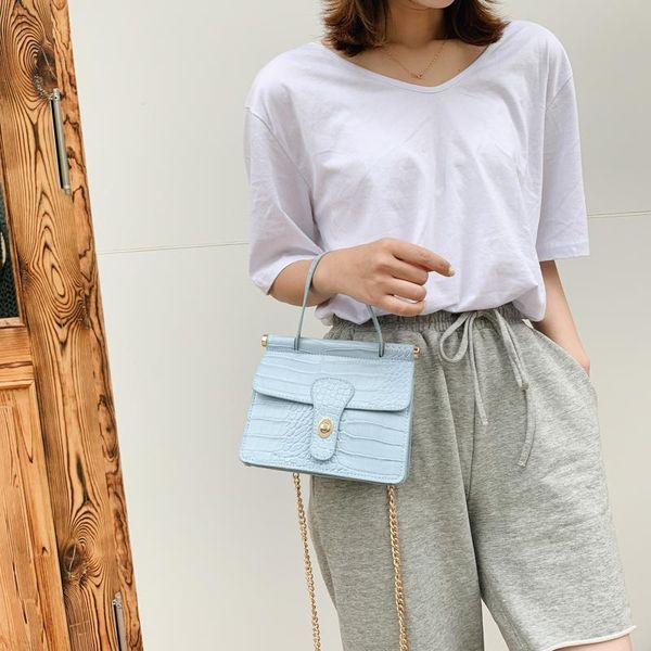 

bags for women 2020 fashion crocodile solid women's handbag crossbody bags for women purses and handbags sac a main