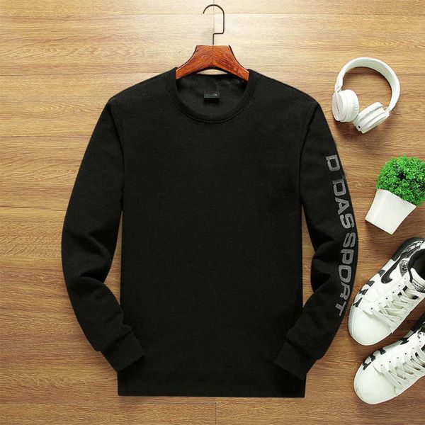 

men's sweater spring trend autumn sports 2020 new loose k8810 long sleeve inside, Gray