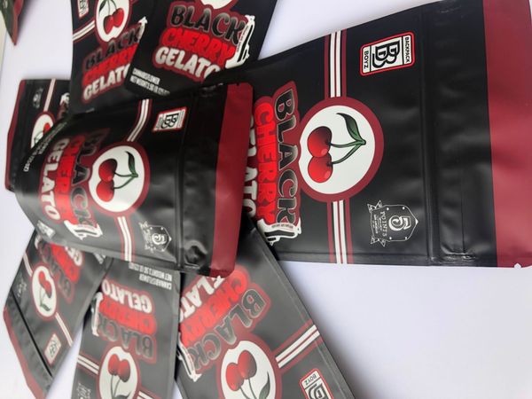 

black cherry gelato flower bags 0.125oz smell proof bags 500mg mylar bags empty bag snowman pink rozay qylgm mywjqq