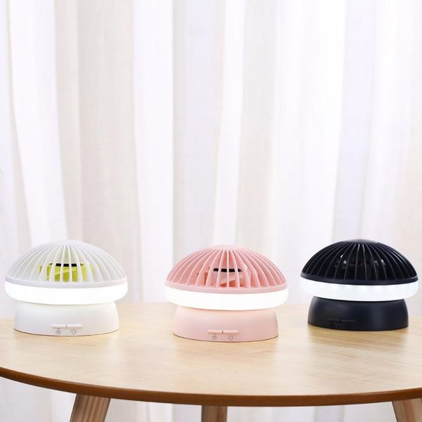 

electric fans mushroom night lamp fan with built-in kc battery 2000 ma deskusb desk fill