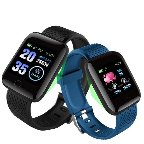

bracelet blood pressure measurement heart rate monitor pedometer smart band waterproof fitness tracker watch women men