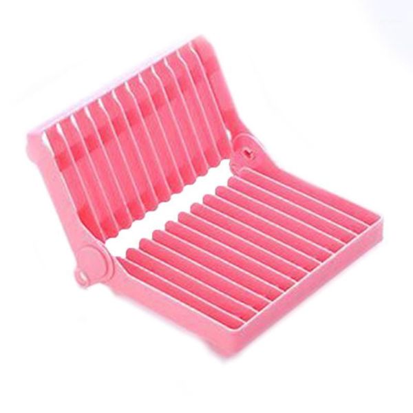

organizer drainer rack foldable kitchen drying utensils 12 plates capacity1