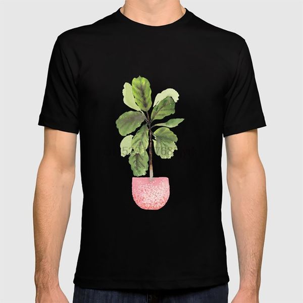 

fiddle leaf fig watercolor plant botanical green leaves boho chic retro glam modern 2 hoodie designers t shirts sweatshirt