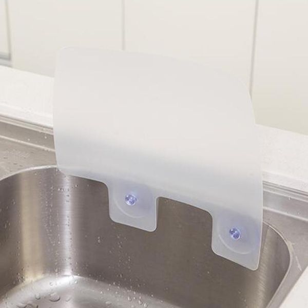 

kitchen washing anti-water board resin water splash guard baffle for kitchen dish fruit vegetable tool jllpjp