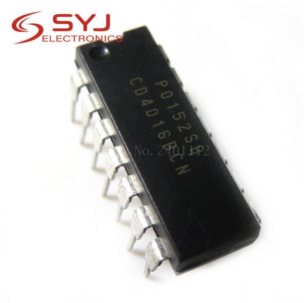 

10pcs / lot cd4016be cd4016 dip-14 in stock