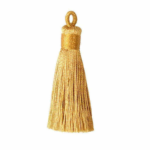 

5pcs gold silk silver silk tassels pendant jewelry curtain garments decorative accessories key bag pendant craft tassels diy h jlloin
