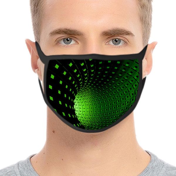 

унисекс лицевые маски для лица творческий смешной 3d печатание моющийся многоразовый рот маска для рта теплый ветрозащитный archaneps лицо м