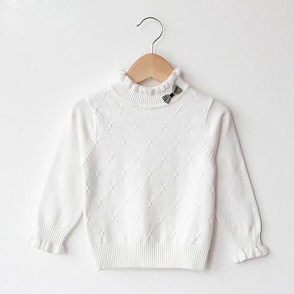 

осень и зима ребёнки свитера 2018 новая мода девочек одежда для девочек bow хлопка свитера и пуловер dq686 sqcivg bbgargden, Blue