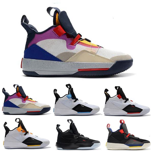 

xxxiii 33 basketball shoes for quality jumpman high 33s black yellow green white athletic mens trainers sneakers size -12 6hjy