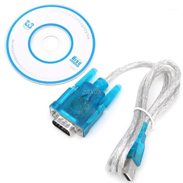 

usb to rs232 rs-232(db9) standard serial cable converter adapter for pc drop ship1
