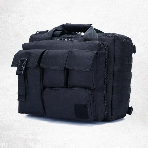 

outdoor bags molle lapbag 14" tactical shoulder computer backpack messenger handbags briefcase sports pack