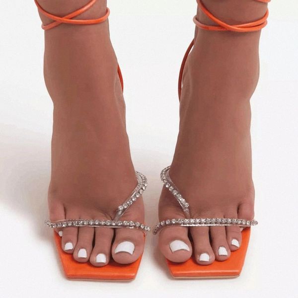

nuask summer transparent ankle cross strap high heels shoes women sandals peep toe partyfemale ladies shoes woman sandalias #sz3f