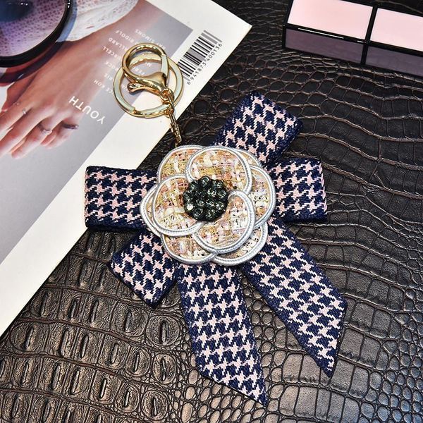 

fashion nice cute flower keychain gifts for women llaveros mujer car bag accessories keyring holder jewelry party gift eh355 h qylmxr