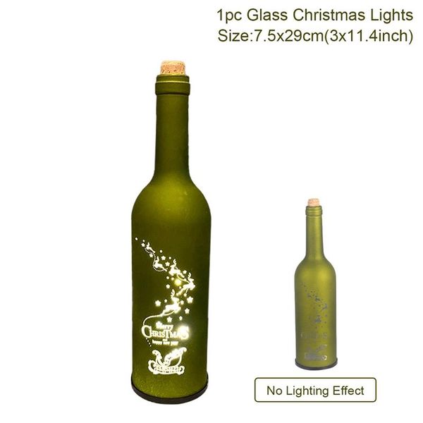 

christmas led wine bottle light merry christmas decor for home christmas ornaments navidad 2020 xmas gifts happy new year 2021 bbyjju
