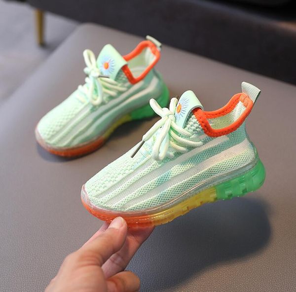 

детские малышей обувь дышащий вязание дети спорт обувь non нескользящей мягкой нижней младенца кроссовки для мальчика девушки sqcfss pingtoy, Black