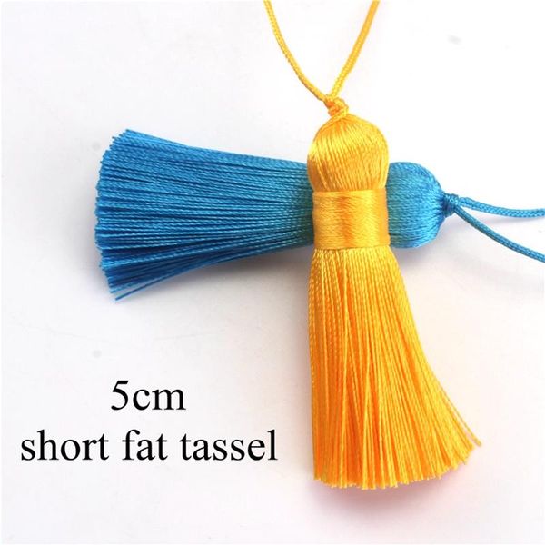 

12 шт. лот маленький короткий жир кисточка шелковые бахромы шитья челки цветок кисточка отделка декоративные для шторы украшения дома аксесс