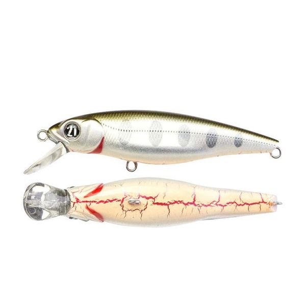 

1pcs popular laser minnow fishing lure 8.5cm 9g pesca hooks fish wobbler tackle crank bait artificial japan bait hard jlltdz