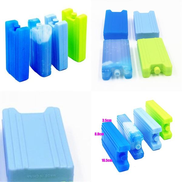 

ice box repeatable use 400ml cold preservation fresh keeping case food grade blue cool storage boxs factory direct selling 2 5js p1