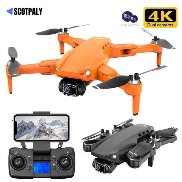 

l900 pro drones 4k hd dual camera gps 5g wifi fpv quadcopter brushless motor rc distance 1.2km professional drone vs e520s sg108