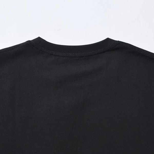 

2021fashion men's letter printed t-shirt black fashion men's and women's short sleeve t-shirt s-2xl new designer, White;black
