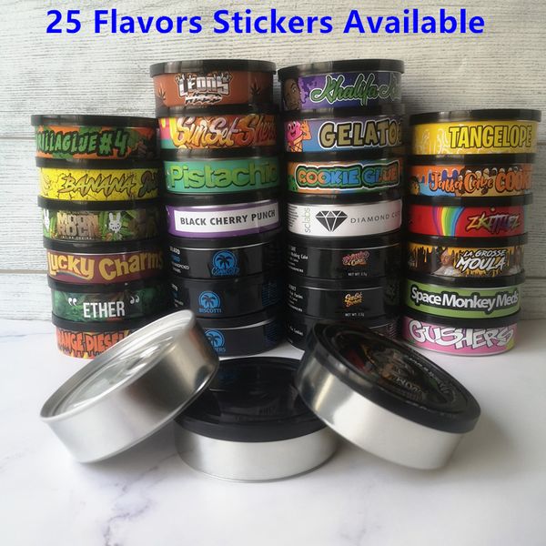 

pressitin cans moonrock and pressitin 73.3*24mm cali pressitin tuna tin candry herbtin clear peel off lid black cover