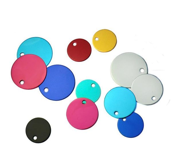

round shape pet id tag 2 sided can custom engraved dog tag pet name phone number charm personalized by y jlljdu mxyard