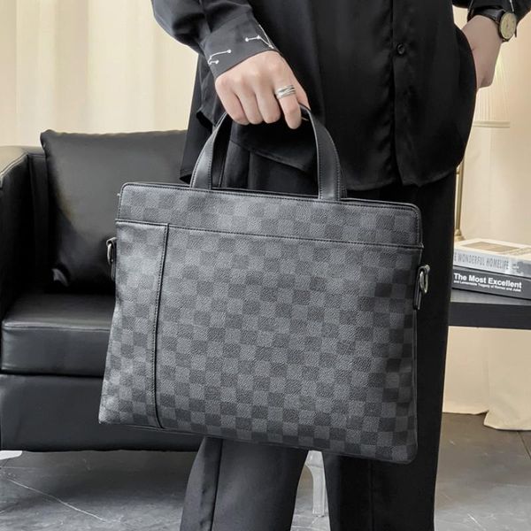 

tidog business simple casual shoulder bag cross section computer briefcase