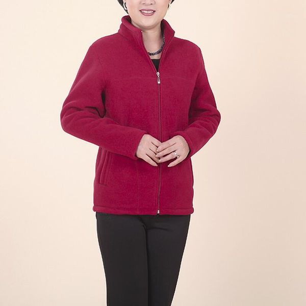 

autumn winter women plus size jackets berber fleece clothing ladies fleece jackets coats casual outerwear women1, Black;brown