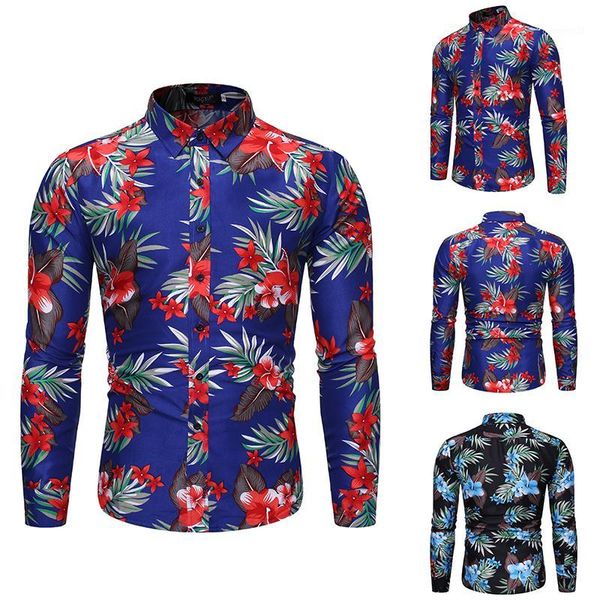 

men's casual shirts men dress long sleeve slim fit blouse turn down collar shirt with buttons fashion business social camisas masculina, White;black