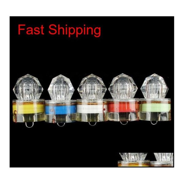 

led deep drop underwater diamond fishing flashing light bait lure squid strobe popular qylowl garden2010