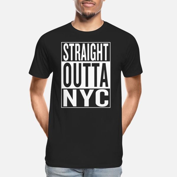 

straight outta nyc designers graphic t shirt humor hiphop casual tracksuit hoodie sweatshirt