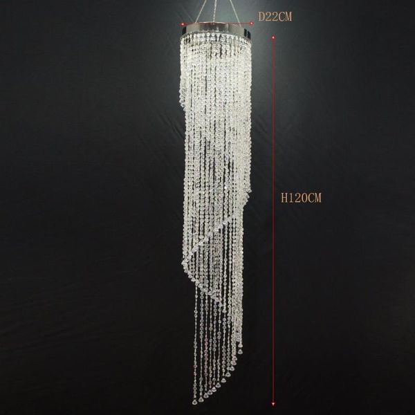 

party decoration chandelier hanging chain backdrops arch door curtain diy beads acrylic wedding crystal garland lights