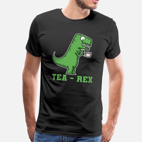 

dino tea - rex drinks tea t shirt customized horror trendy tracksuit hoodie sweatshirt