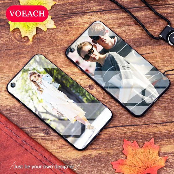 

1dwcustomized toughened glass sheath for mobile phone, customized dign sheath for vip 6, 7, 8plus, x, 11, 12 pro, xs, max, xr, se, 2020