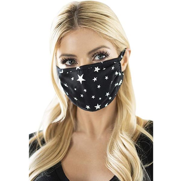 

cotton adjustable washable star reusable dust mask masks mascarilla small floral breathable mouth face printed bbyzyd sweet07