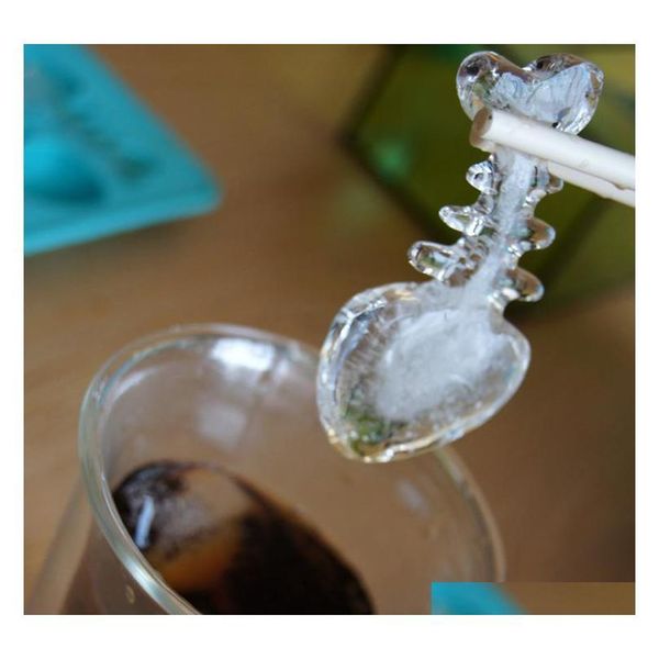 

cute fish bone shape ice popsicle sile trays moulds molds frozen treats cubes maker jllwhb network2010