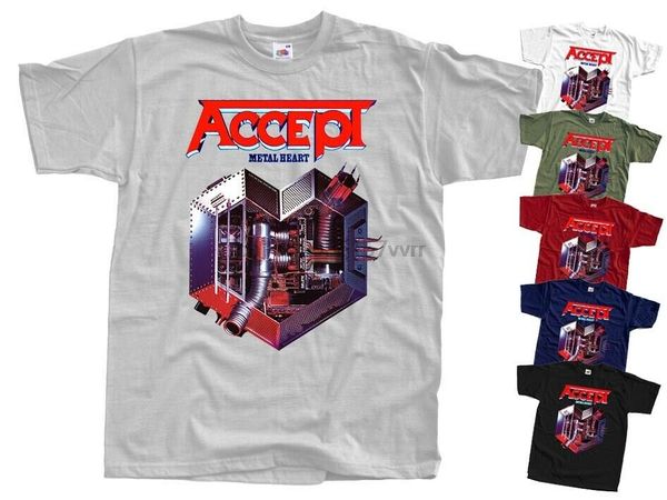

new accept metal heart 1985 t shirt cover heavy metal all sizes s - 5xl sport hooded sweatshirt hoodie