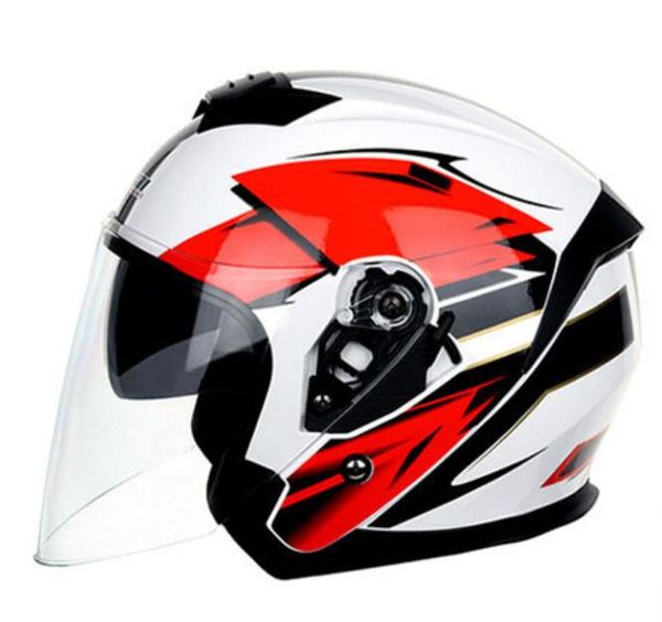 

jiekai motorcycle helmet outdoor riding dual lens racing helmet half helmet