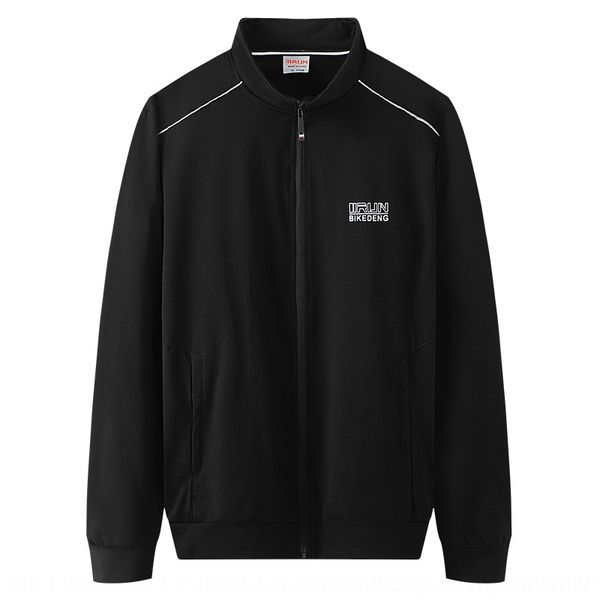 

hbllf крупногабаритные толстовка sweatshirtcoat осенний свитер спортивный стенд воротник свободный плюс толстовка мужской кардиган пальто мо, Black