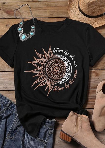 

топы tee женщины 2020 black t shirt женщины печати o шеи тройники мода femme футболка casual топы tee урожай женщин, White